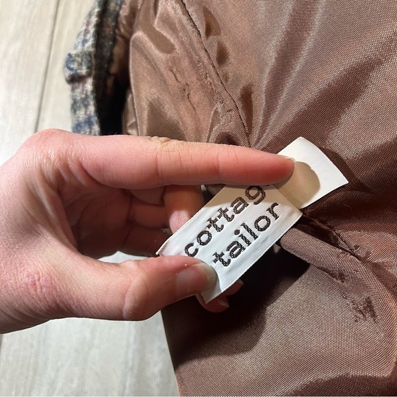 Cottage Tailor Vintage Womens Wool Blend Lined Midi Skirt Size 10 - Picture 7 of 8